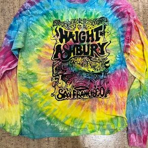 Haight Ashbury SF Long Sleeve Tie Dye